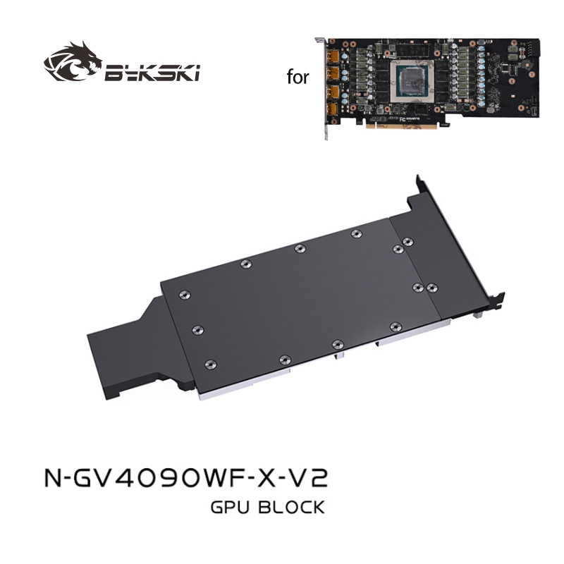 Rtx 4090 Water Block Full Cover - GIGABYTE RTX 4090 WINDFORCE V2용 Bykski