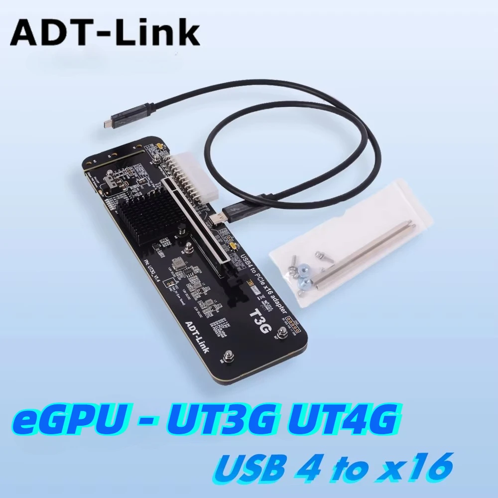 Gpu External Dock Egpu Thunderbolt 4 - UT4G 외장 그래픽 카드, USB4-PCIe 4.0x16