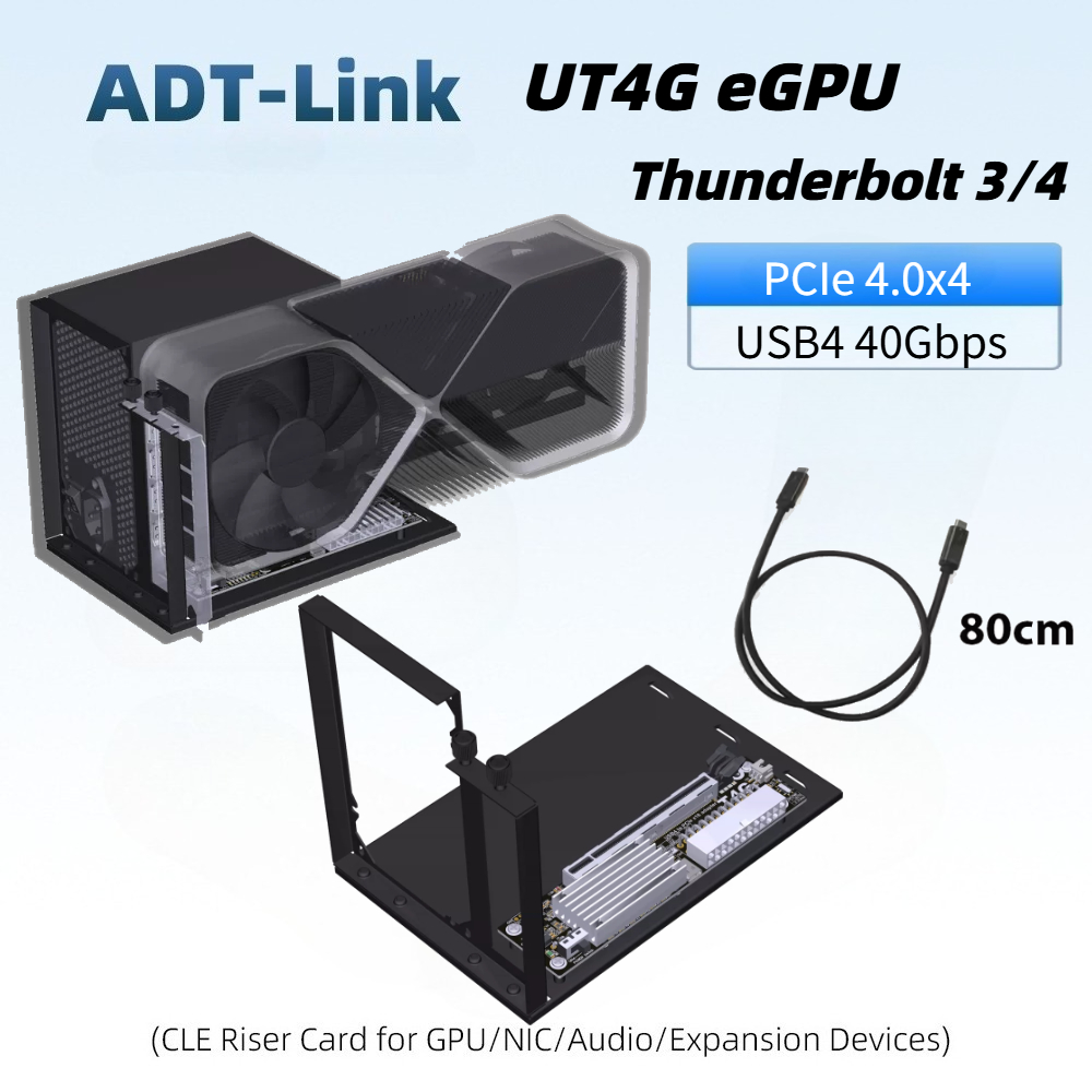 Gpu External Dock Egpu Thunderbolt 4 - UT4G 외장 그래픽 카드 도킹 스테이션