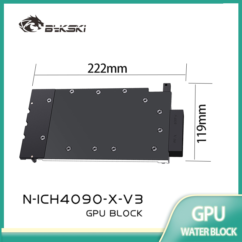Rtx 4090 Water Block Full Cover - Inno3D GeForce RTX 4090 ICHILL 비디오