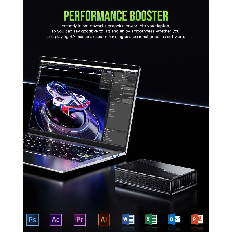 오큘링크 eGPU 도크 G M Ktec AD-GP1 카 - Oculink Gpu Dock Station 리뷰 및 가격