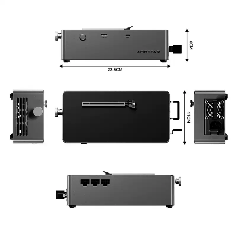 AG01 그래픽 카드 도킹 스테이션 EGPU 도크 썬더 - Oculink Gpu Dock Station 리뷰 및 가격