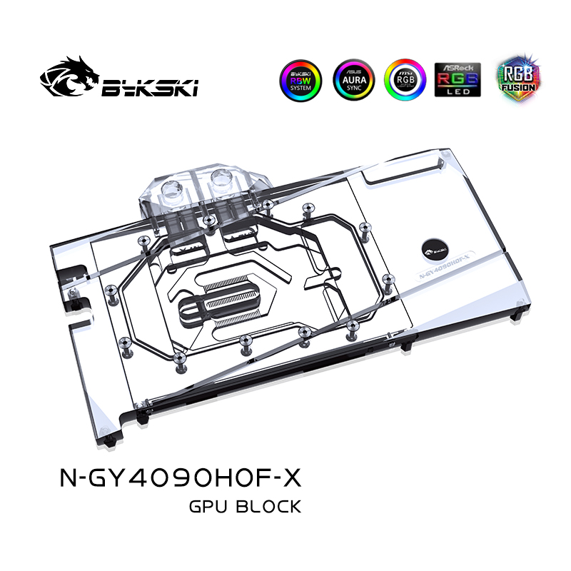 Bykski N-GY4090HOF-X GPU 블록 GA - Rtx 4090 Water Block Full Cover 리뷰 및 가격