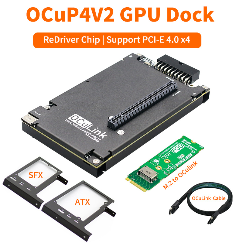 OCuP4V2 OCuLink GPU 도크 리드라이버 칩 - Oculink Gpu Dock Station 리뷰 및 가격