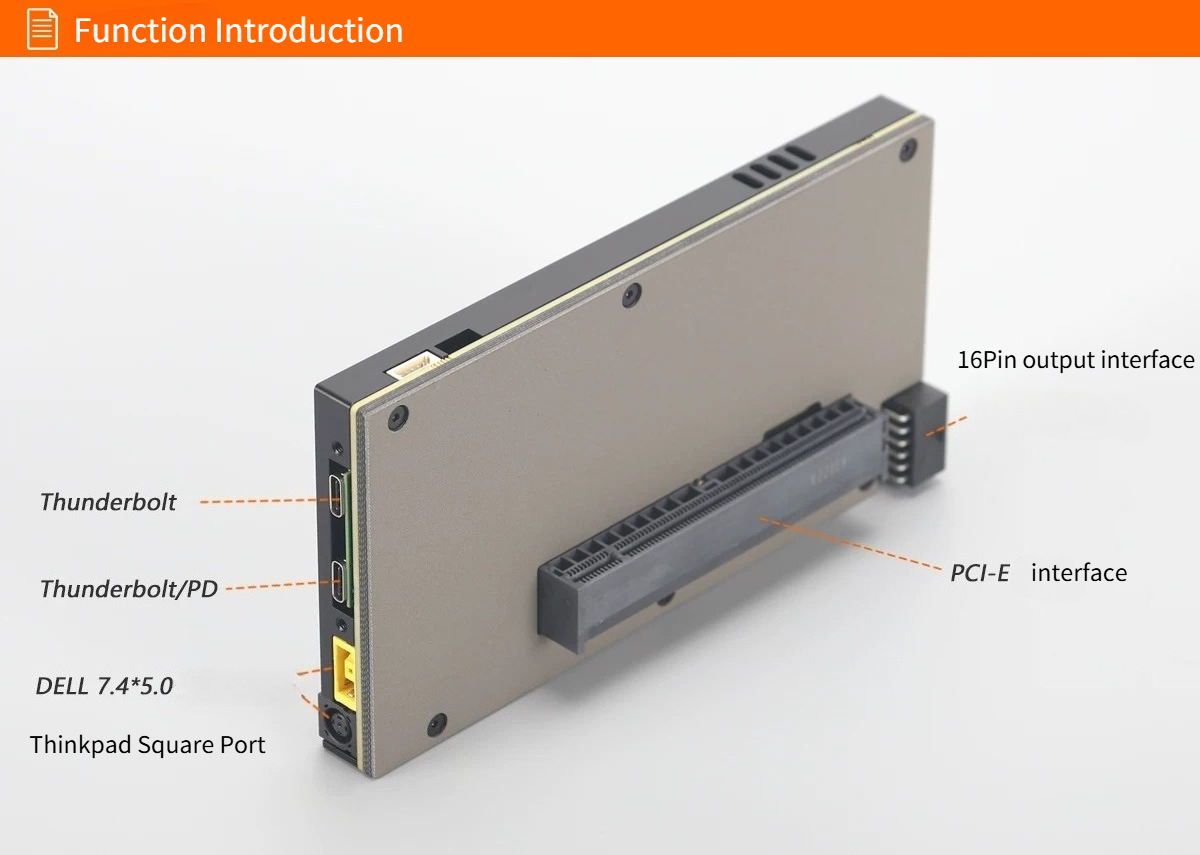 TH5P4GaN 노트북 썬더볼트 5/4 USB4 외장  - Gpu External Dock Egpu Thunderbolt 4 리뷰 및 가격