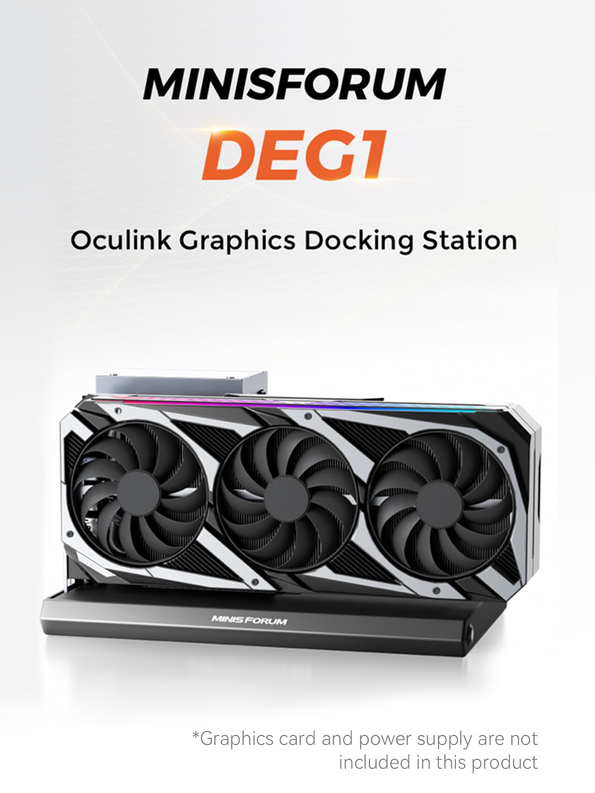 MINISFORUM DEG1 외부 GPU 도킹 스테이션 - Oculink Gpu Dock Station 리뷰 및 가격
