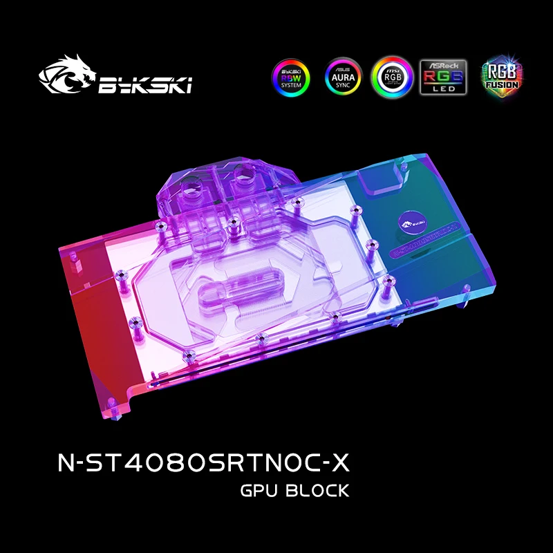 Bykski N-ST4080SRTNOC-X GPU 블록 - Rtx 4080 Water Cooling Block 리뷰 및 가격