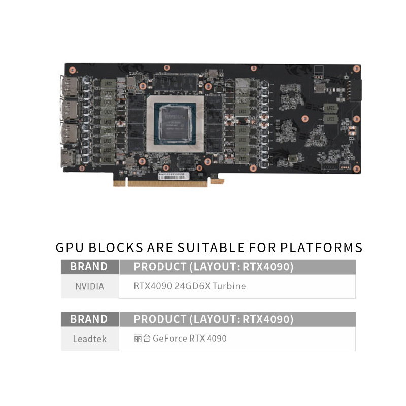 Bykski GPU 워터 블럭 NVIDIA RTX 40 - Rtx 4090 Water Block Full Cover 리뷰 및 가격