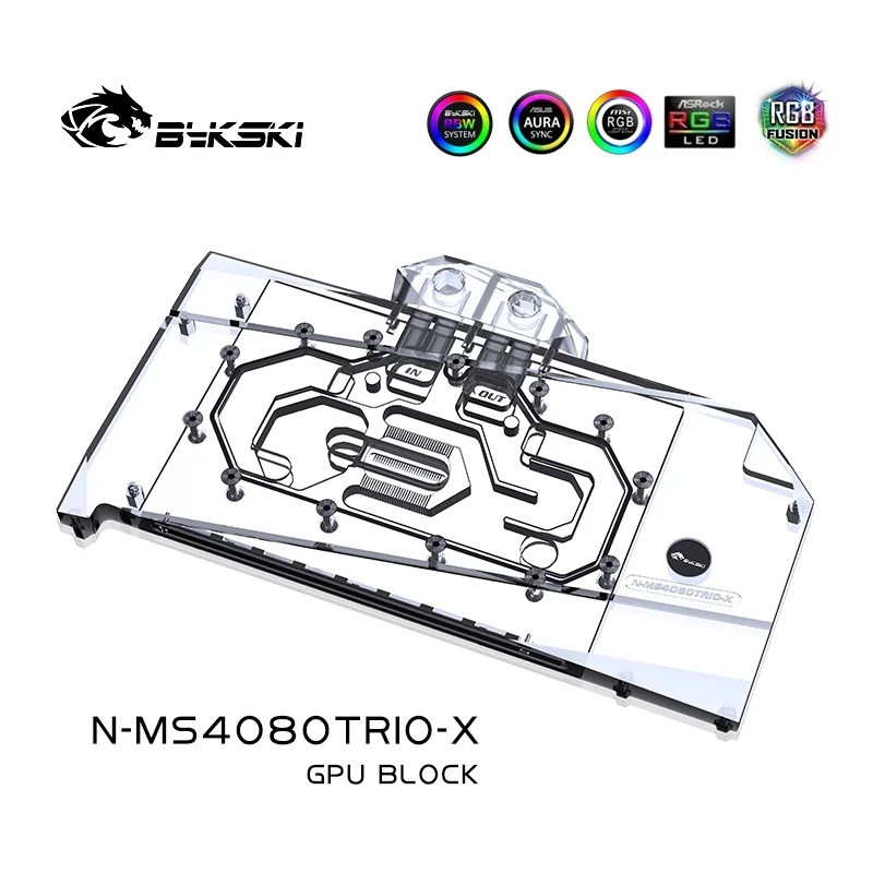 Bykski GPU 블록 MSI RTX 4080 Sup - Rtx 4080 Water Cooling Block 리뷰 및 가격