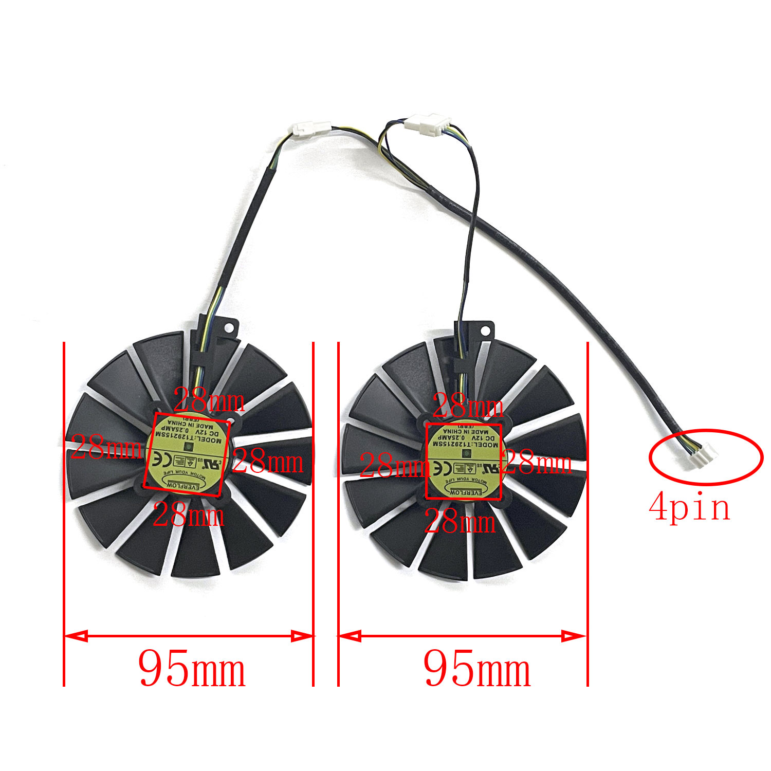T129215SM 95mm 쿨러 팬, ASUS STRI - Rtx 3090 24Gb Gddr6X 리뷰 및 가격