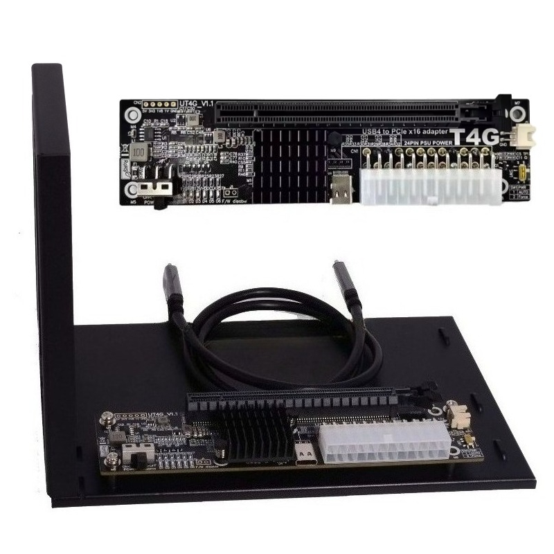 UT4G eGPU 썬더볼트 4/3 to PCIe X16 - Gpu External Dock Egpu Thunderbolt 4 리뷰 및 가격