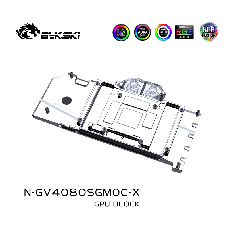 Bykski GPU 블록 - Gigabyte GeFor - Rtx 4080 Water Cooling Block 리뷰 및 가격