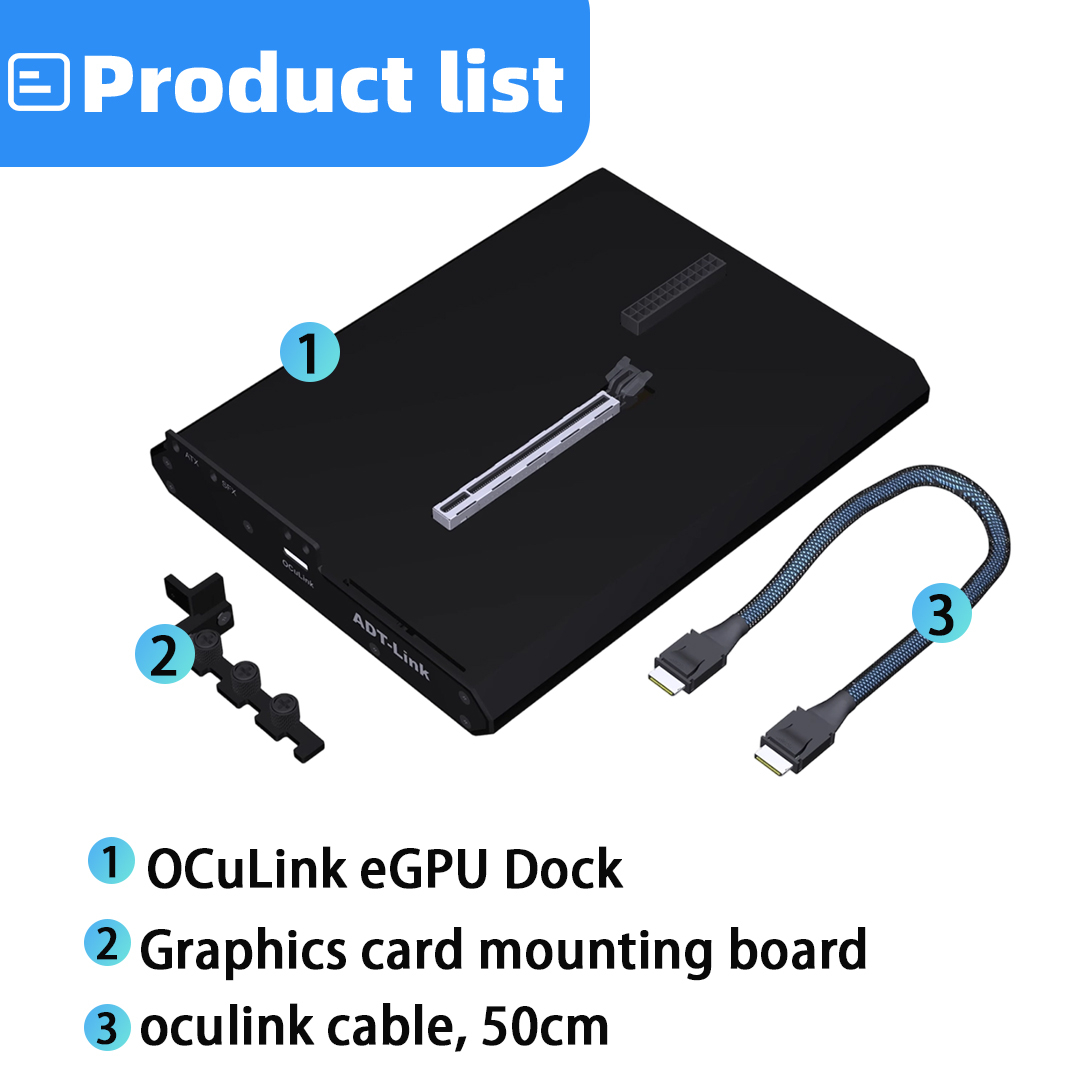 OCuLink eGPU 도크 PCIe 4.0 X4 64 - Oculink Gpu Dock Station 리뷰 및 가격